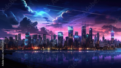 Neon Cityscapes © Rstm
