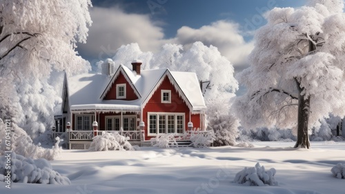 Winter Wonderland: Breathtaking architecture in a frosty landscape