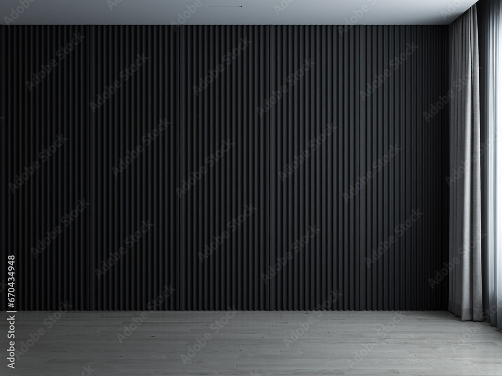 Modern cozy interior of living room with black wooden wall background. 3d rendering. Modern cozy interior of living room with black wooden wall background. 3d rendering.