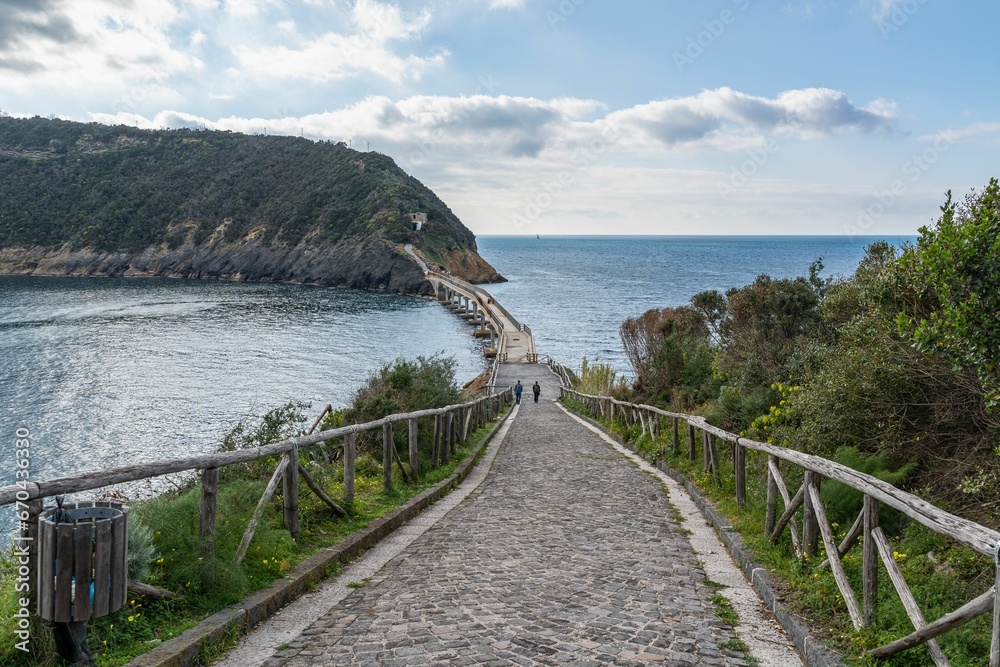 Breathtaking landscape of Procida, an island off the coast of Campania, Italy Breathtaking landscape of Procida, an island off the coast of Campania, Italy