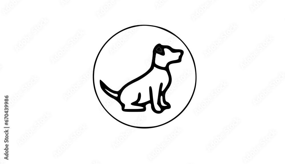 Obraz premium generative AI (Puppy)