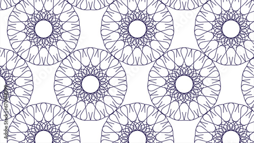 seamless abstract circle pattern 