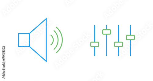 Volume Control Vector Icon