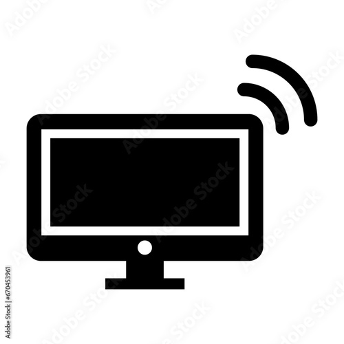 Computer online icon