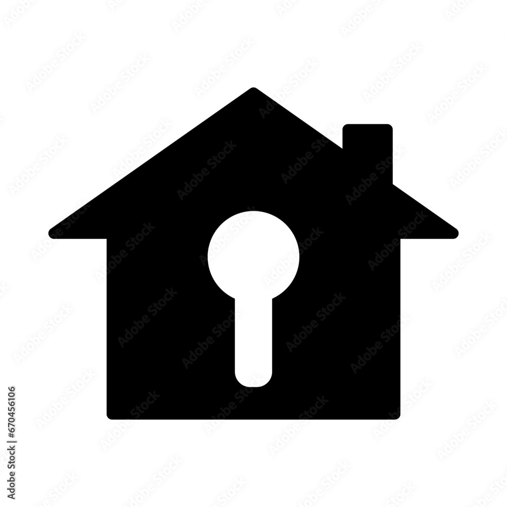 House security system icon House security system icon