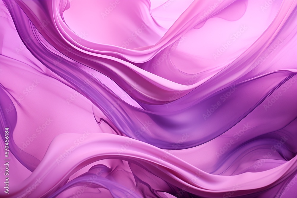 Obraz premium abstract purple fluid liquid background with waves