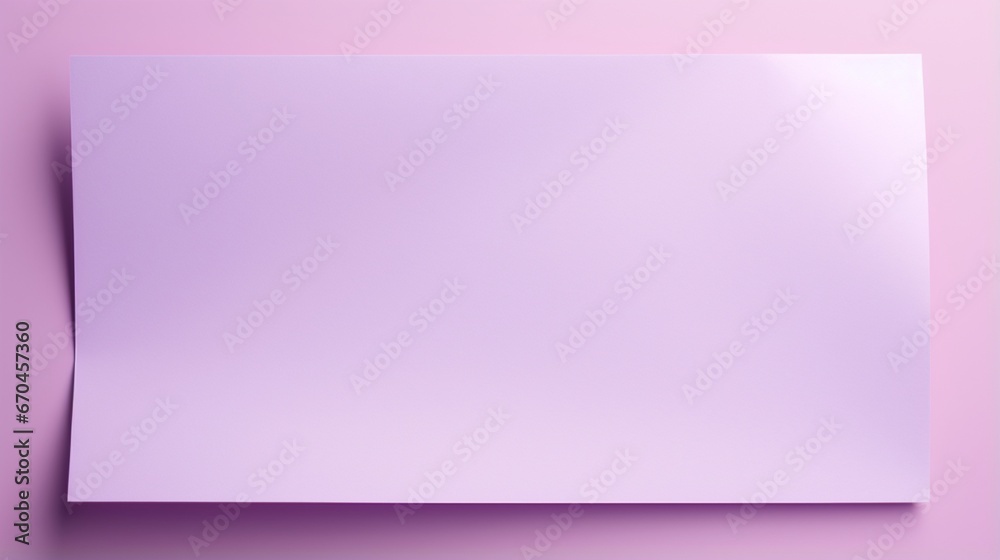 Blank lilac paper poster texture, inviting viewers to appreciate the delicate and dreamy qualities of this color.
