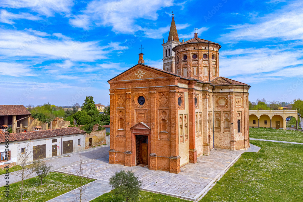 Fototapeta premium Santuario drone