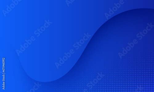 Minimal blue gradient vector background. Dynamic shapes composition. Vector illustration	