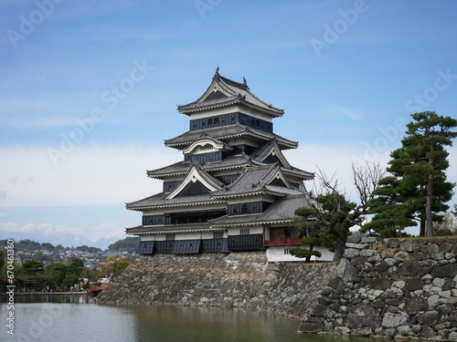 Majestic Matsumoto-jo Castle in Matsumoto  Japan
