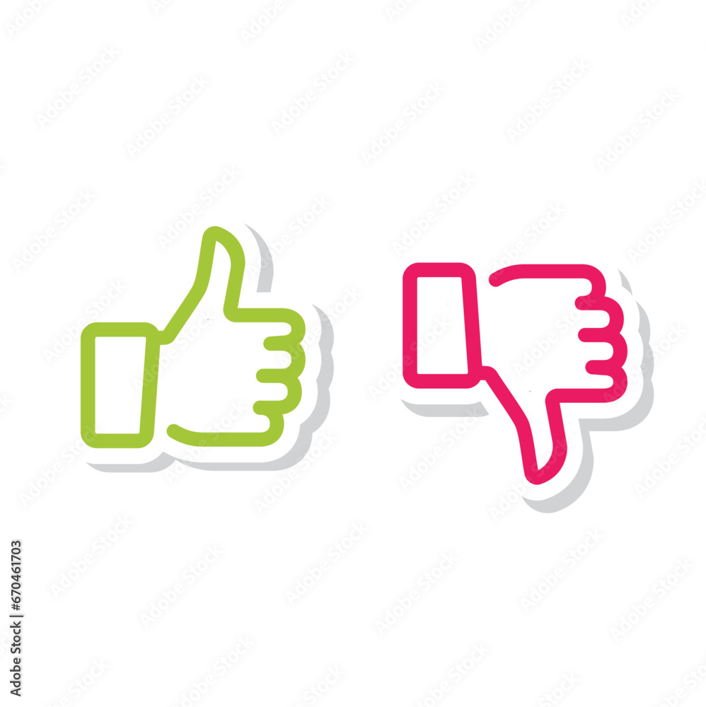 Up and down thumbs icon. Thumbs up and thumbs down. Up and down thumbs icon. Thumbs up and thumbs down.