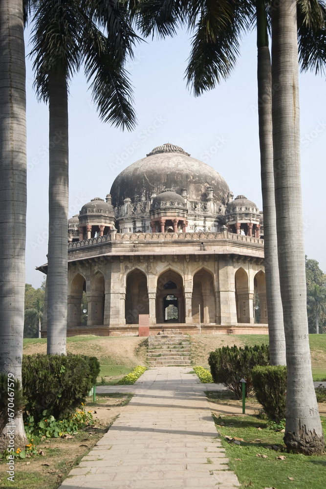 Muhammad Shad Tomb, Lodi Gardens, Delhi, India