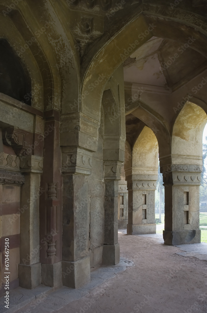Muhammad Shad Tomb, Lodi Gardens, Delhi, India