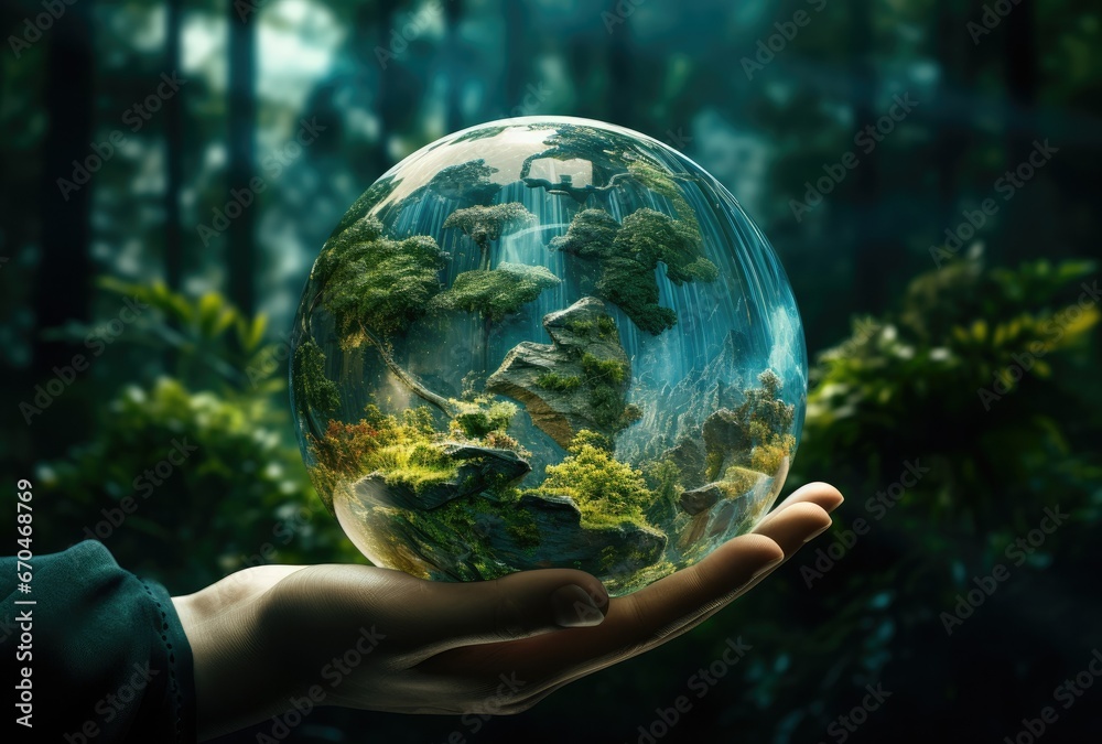Green Planet in Your Hands