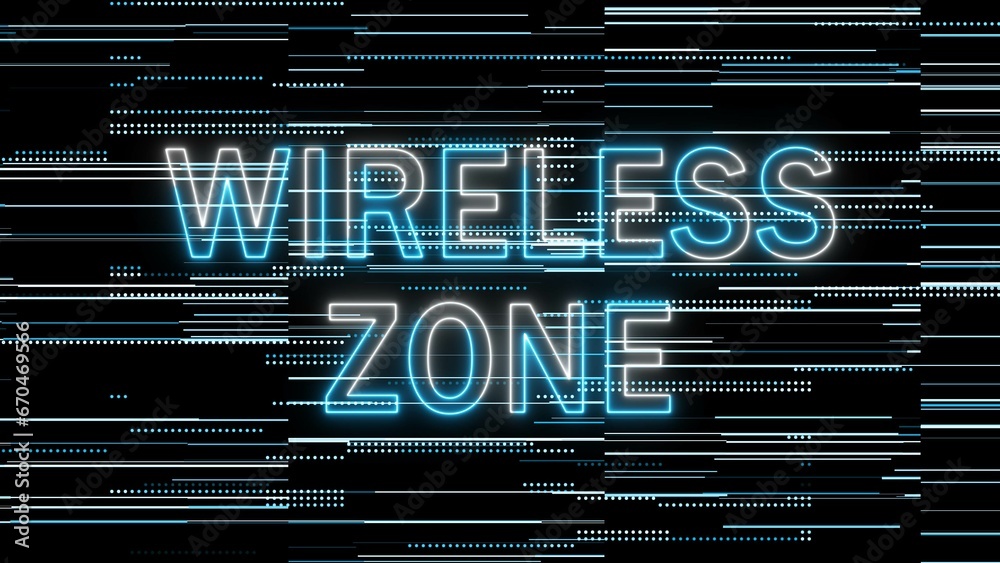 abstract colorful glowing neon text on digital illustration background  4k 