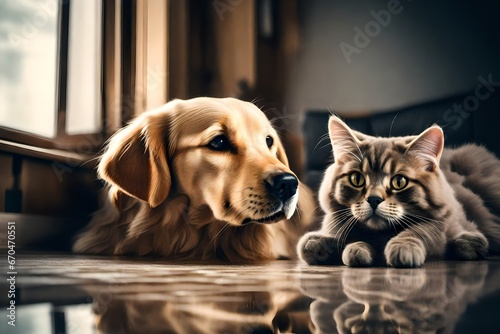 dog and cat © Muneeb
