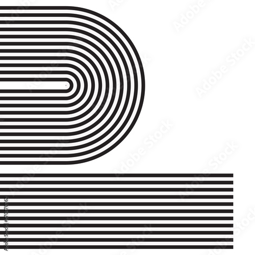 Simple abstract 1970s background design in futuristic retro style. vector design