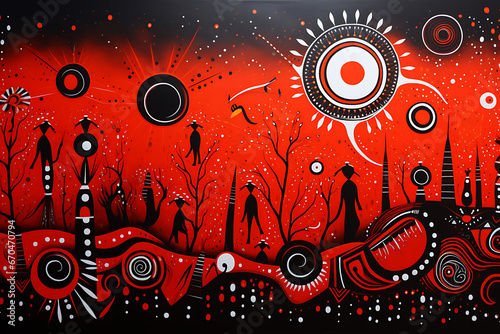 Tribal illustration, tribal art, tribal illustration, tribal, ancient art