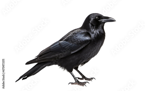 Common Raven Intelligence and Adaptations on Transparent background © Creative_studio