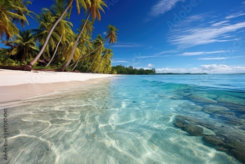 Serene Tropical Beach. © Jelena