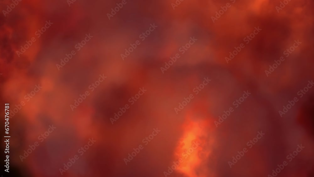 Artificial background with fire and smoke Artificial background with fire and smoke