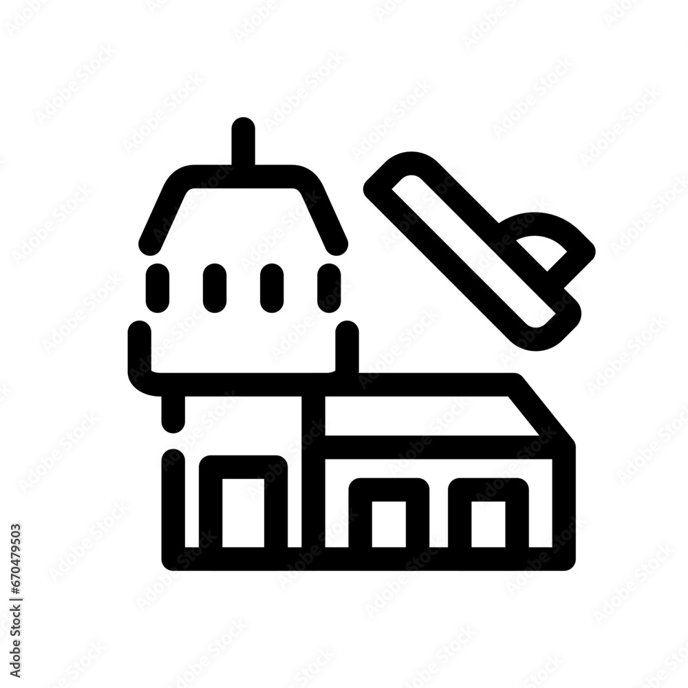 Obraz premium Airport Icon