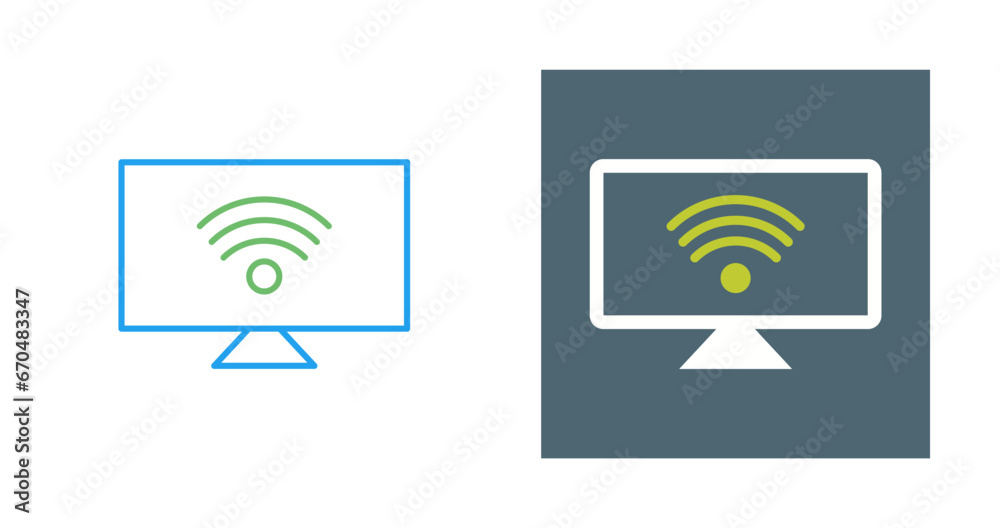 News on Internet Vector Icon News on Internet Vector Icon