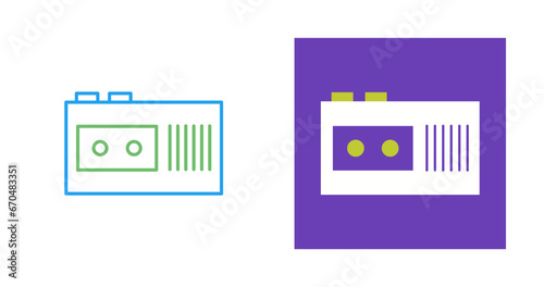 Tape Recorder Vector Icon