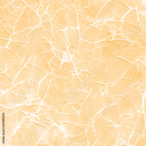 effect of crumpled orange paper with scuffs and creases. imitation of granite, stone with chips and cracks. Vector for texture, textiles, backgrounds, banners and creative design