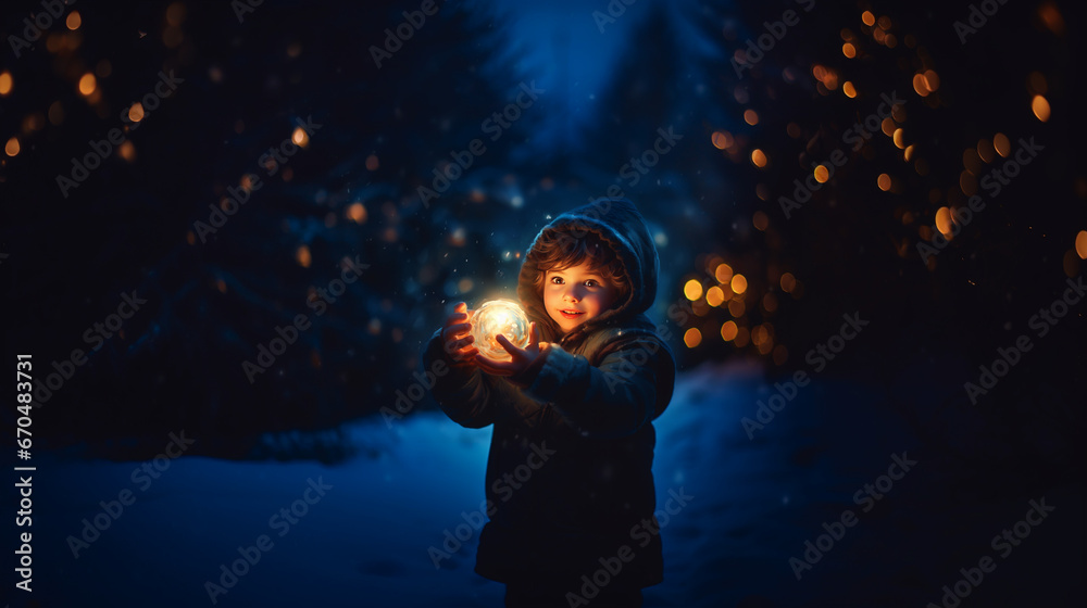 Obraz premium Vorfreude Weihnachtszauber