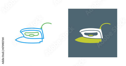 Electric Iron Vector Icon