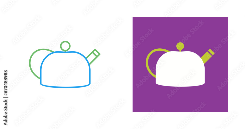 Obraz premium Kettle Vector Icon