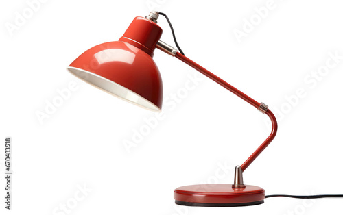 Modern Desk Lamp Lighting on Transparent background