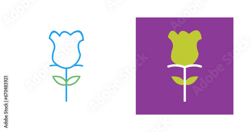 Rose Vector Icon
