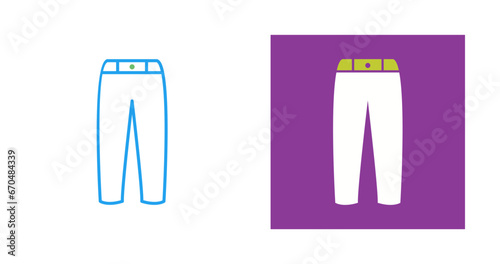 Pants Vector Icon