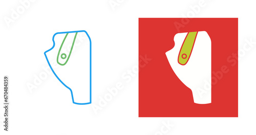 Pistol Holster Vector Icon