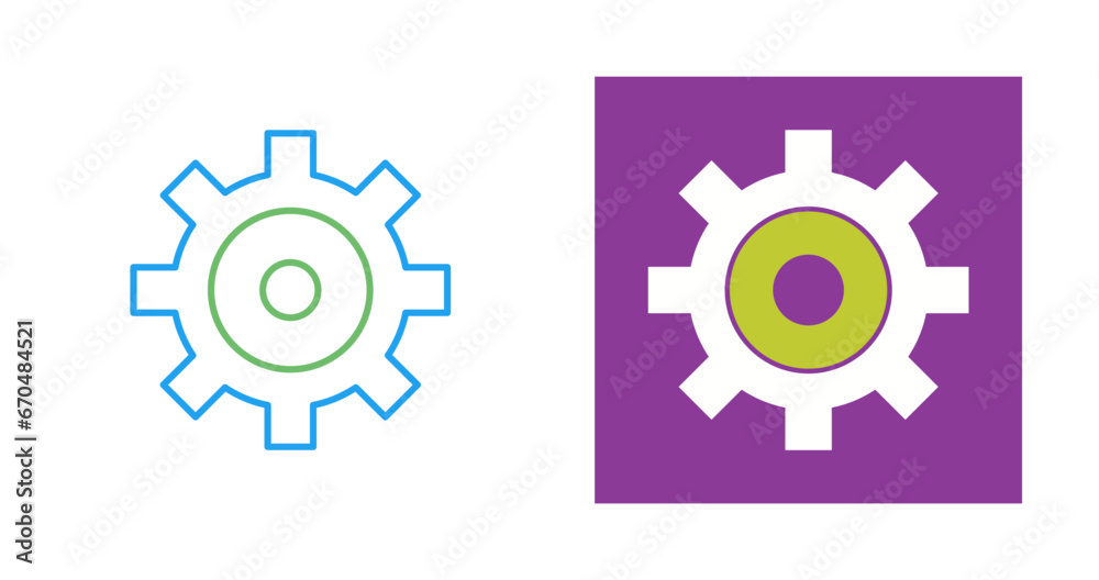 Settings Vector Icon Settings Vector Icon