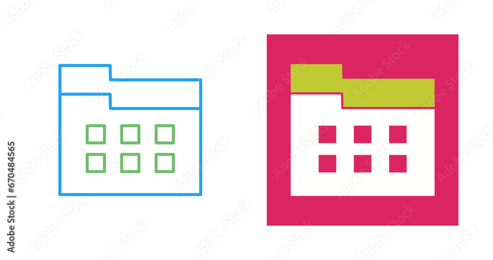 File Manager Vector Icon File Manager Vector Icon