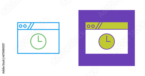 Timeout Vector Icon
