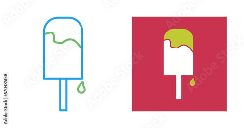 Ice Lolly Vector Icon