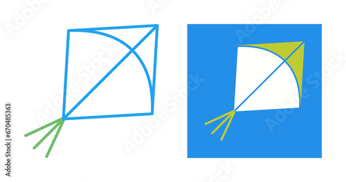 Kite Vector Icon