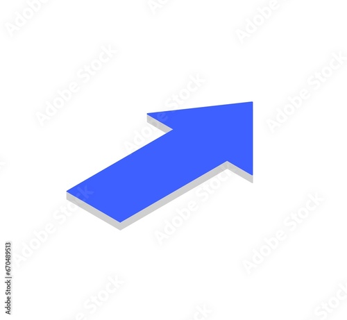 blue arrow isolated on white Free Download blue arrow isolated on white - GFXLoad