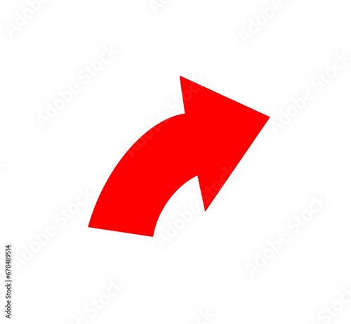 Free Download red and white arrows - GFXLoad