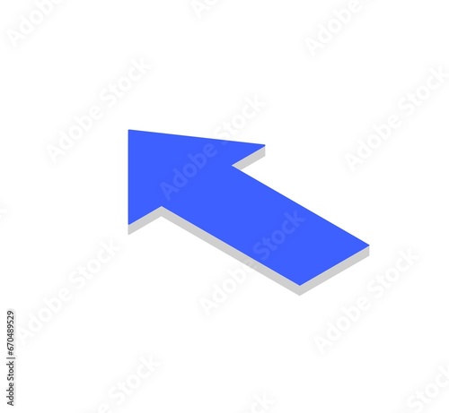 blue arrow isolated on white Free Download blue arrow isolated on white - GFXLoad