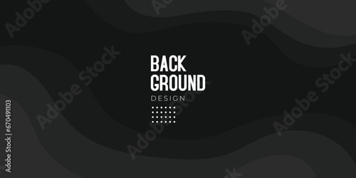 Black Elegant Background Abstract for Business Power Point