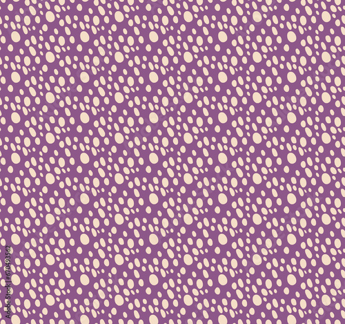 Background hand drawn with monochrome dotted texture. Polka dot pattern.