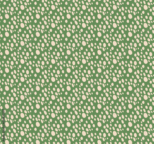 Background hand drawn with monochrome dotted texture. Polka dot pattern.
