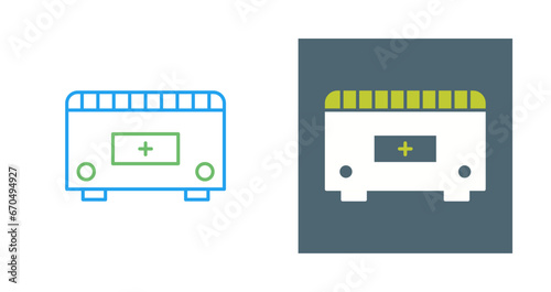 Convection Heater Vector Icon