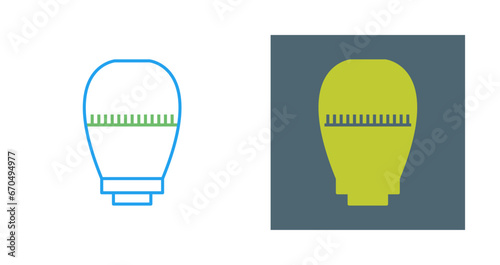 Thermostatic Head Vector Icon