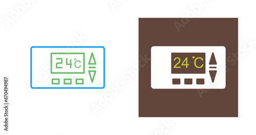 Thermostat Vector Icon